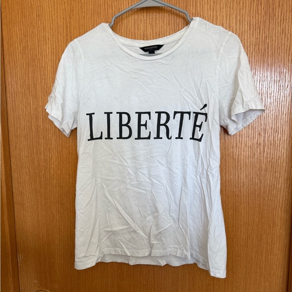 Banana Republic Tops - Banana Republic Liberté White T-Shirt